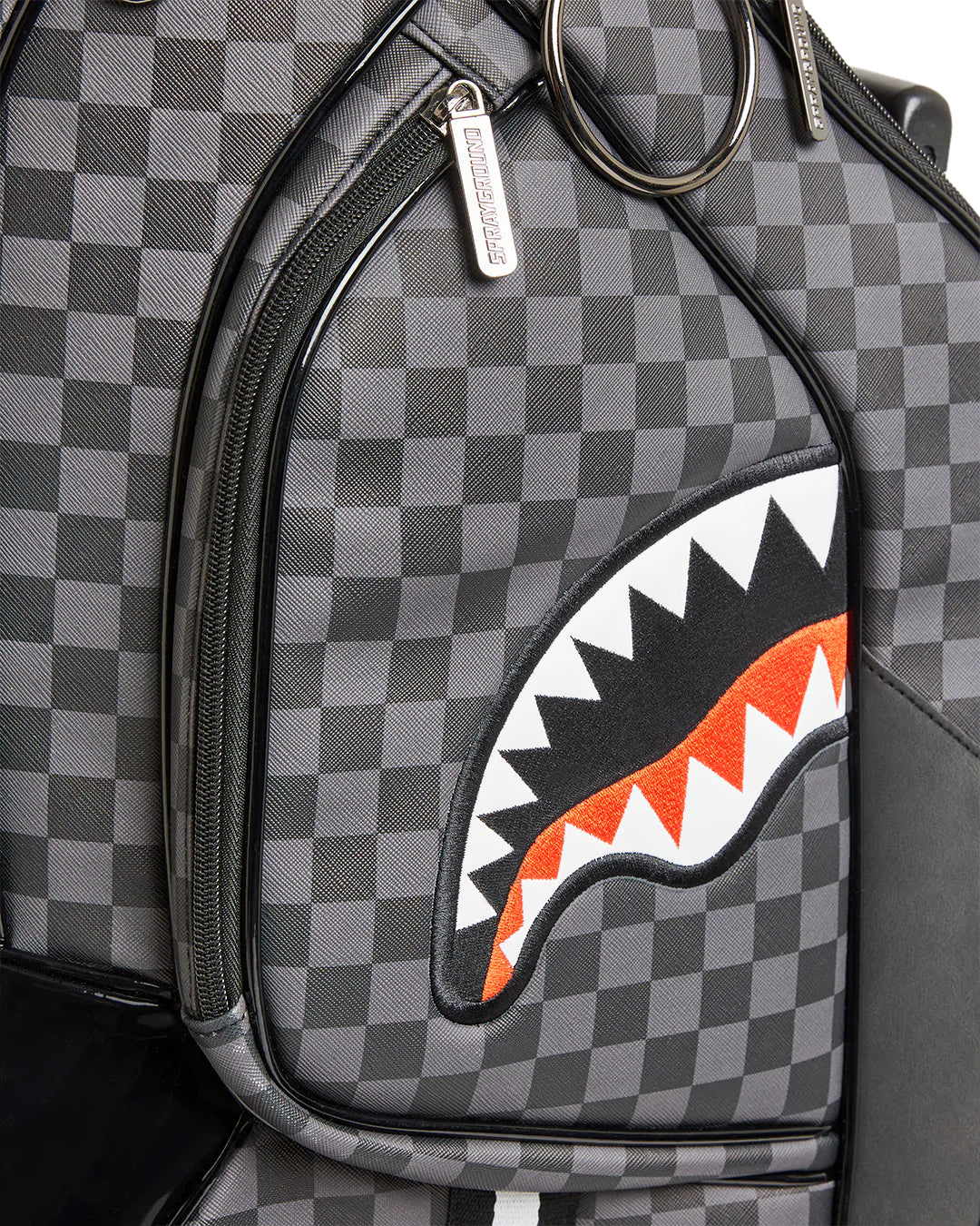 Sharks In Paris Black Golf Bag