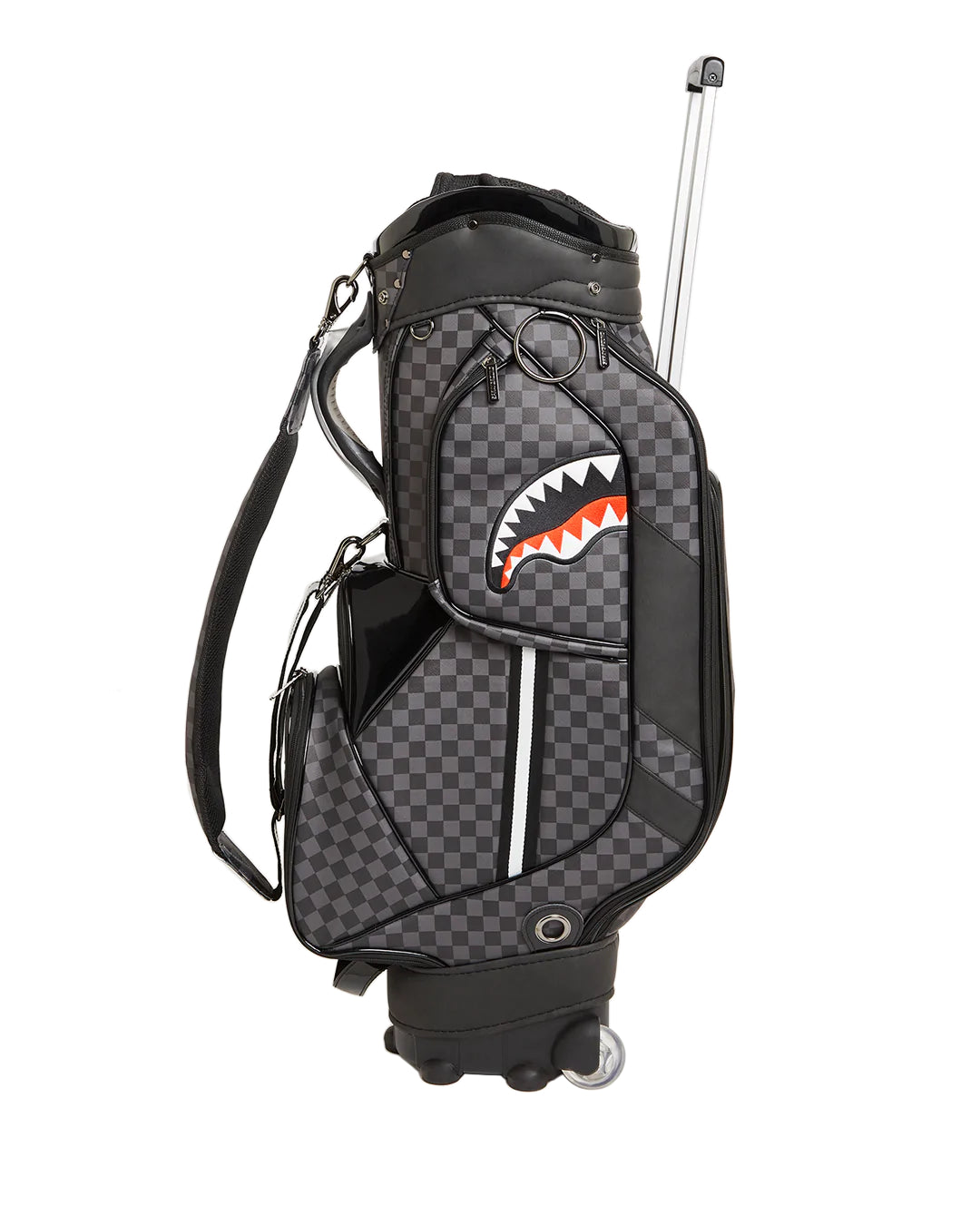 Sharks In Paris Black Golf Bag