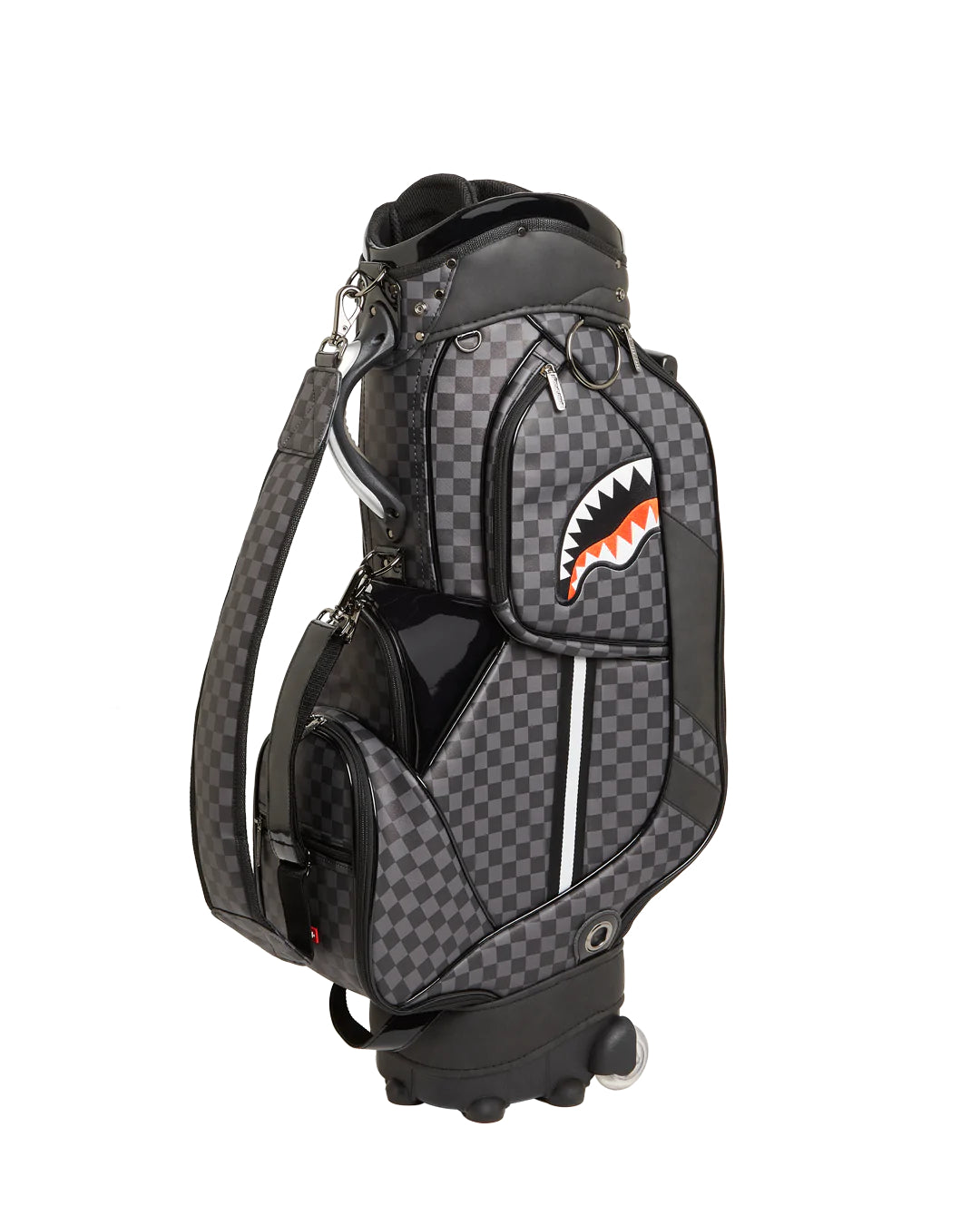 Sharks In Paris Black Golf Bag