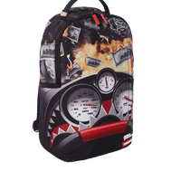 Zaino Sprayground FAST AND FURIOUS SHARK GAUGES BACKPACK (ONLY 50 PCS MADE) Multicolor