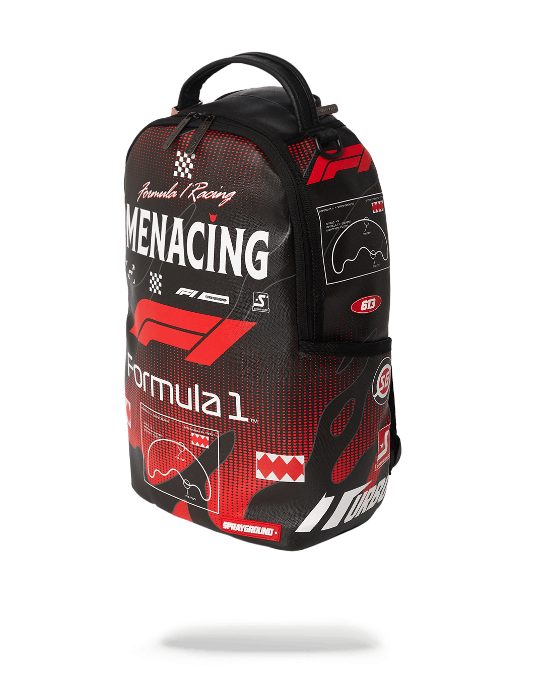 Sprayground Backpack FORMULA 1 MENACING BACKPACK (DLXV) Black