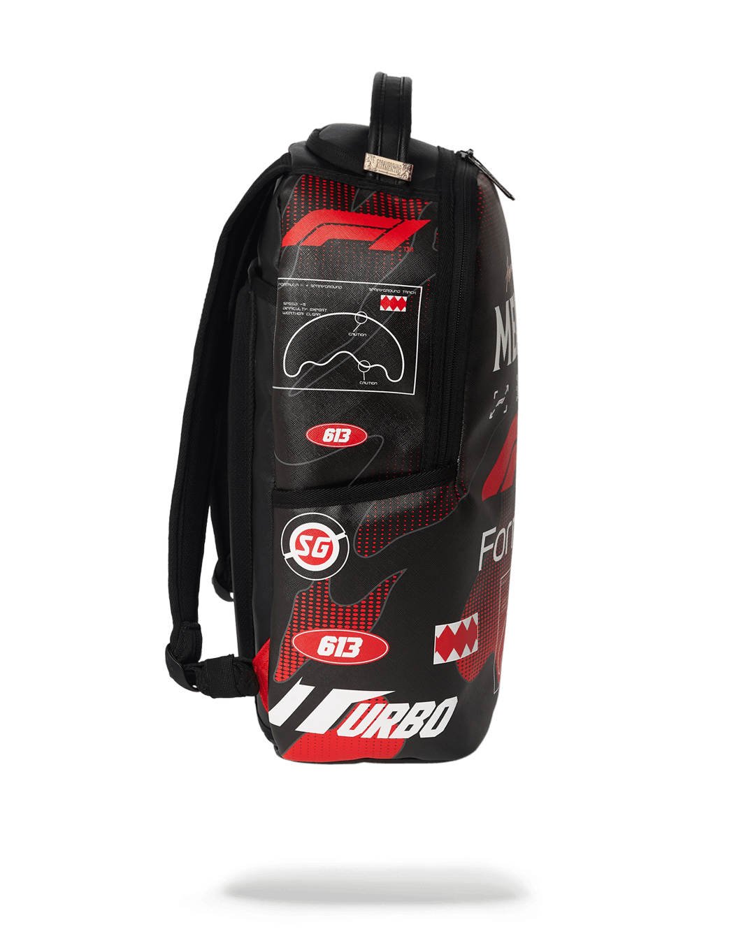 Sprayground Backpack FORMULA 1 MENACING BACKPACK (DLXV) Black