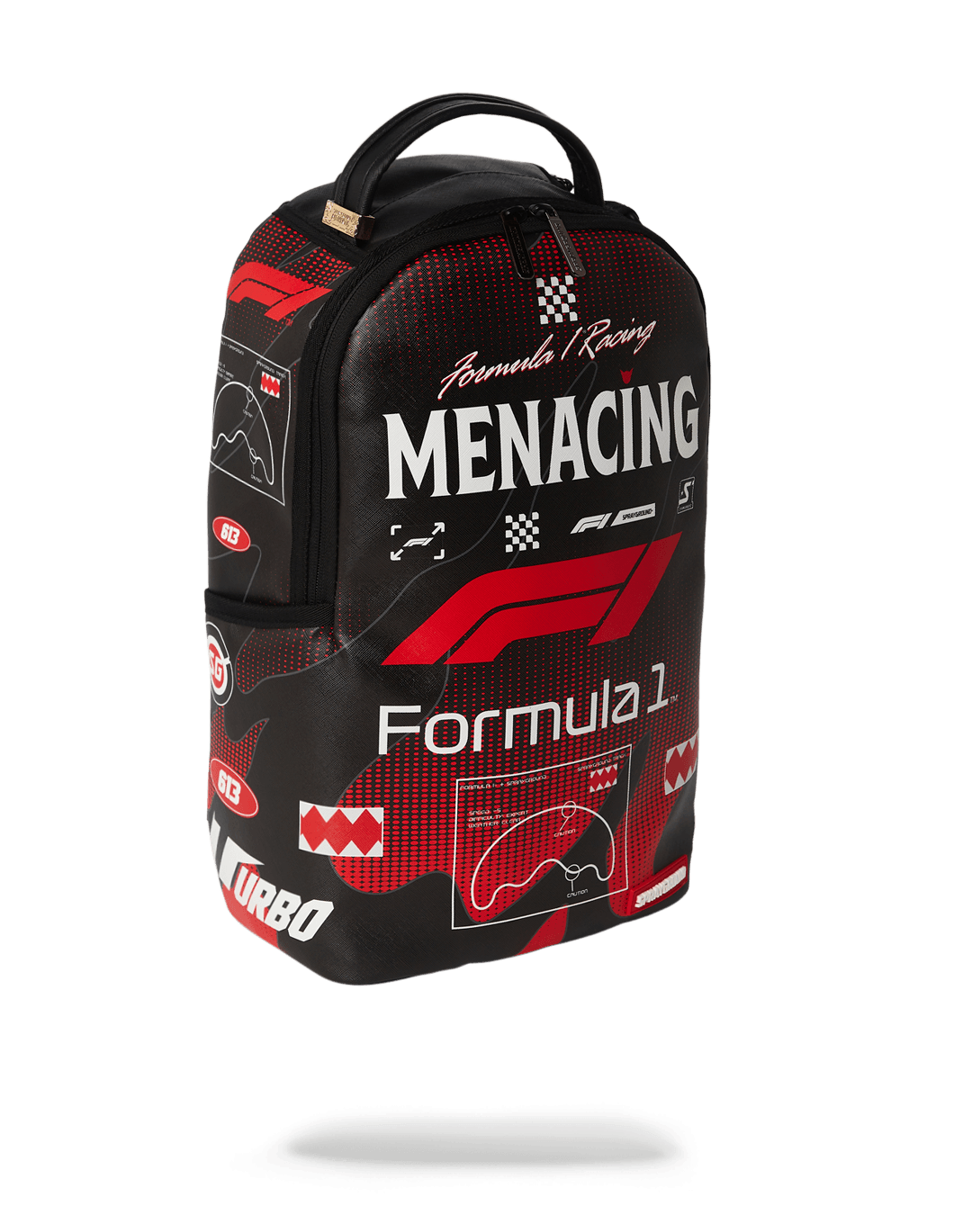 Sprayground Backpack FORMULA 1 MENACING BACKPACK (DLXV) Black