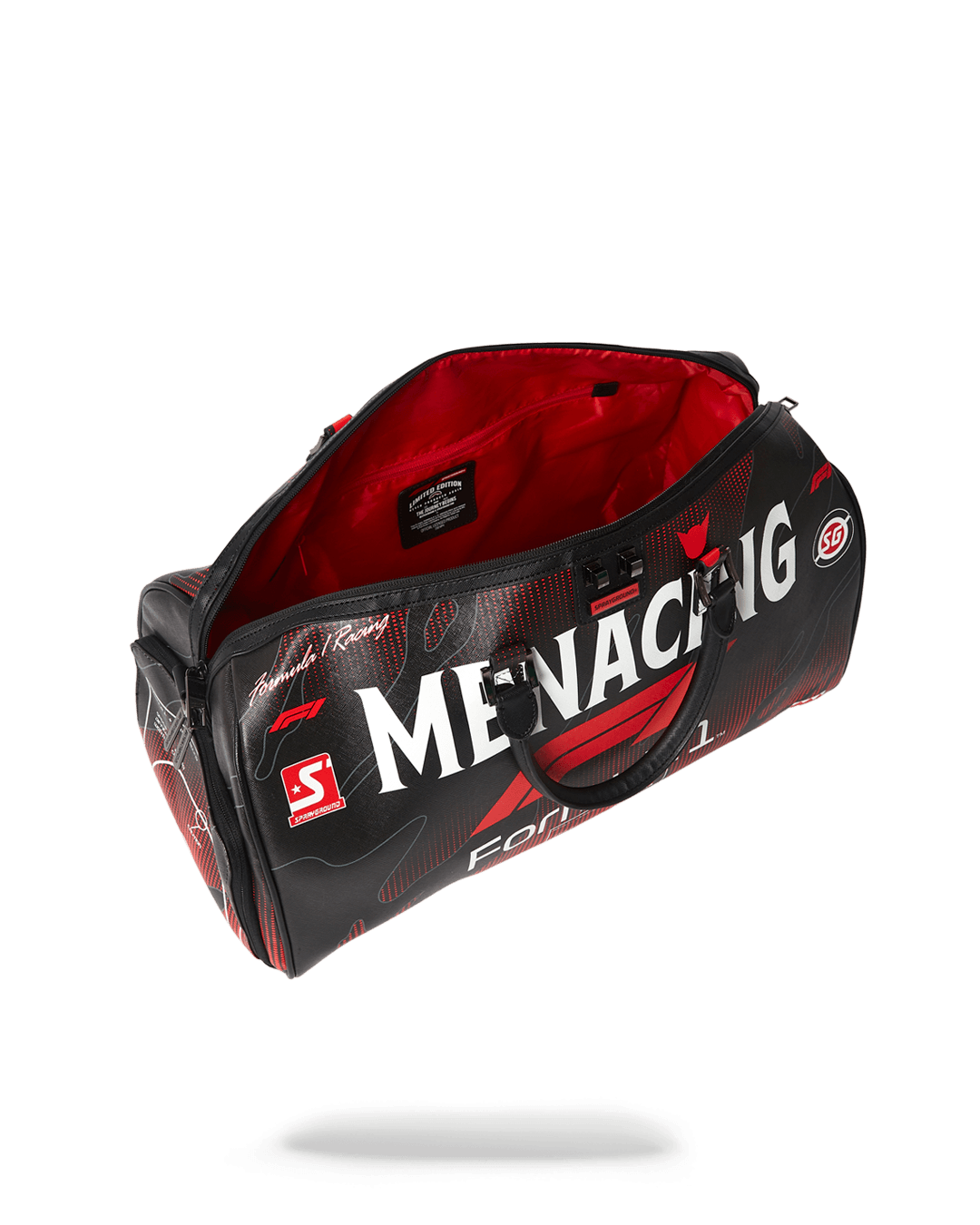 Sac Sprayground FORMULA 1 MENACING DUFFLE Noir