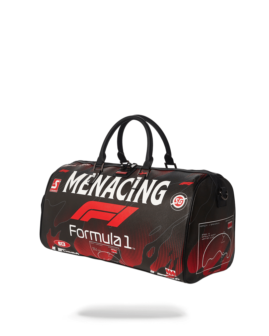 Sac Sprayground FORMULA 1 MENACING DUFFLE Noir