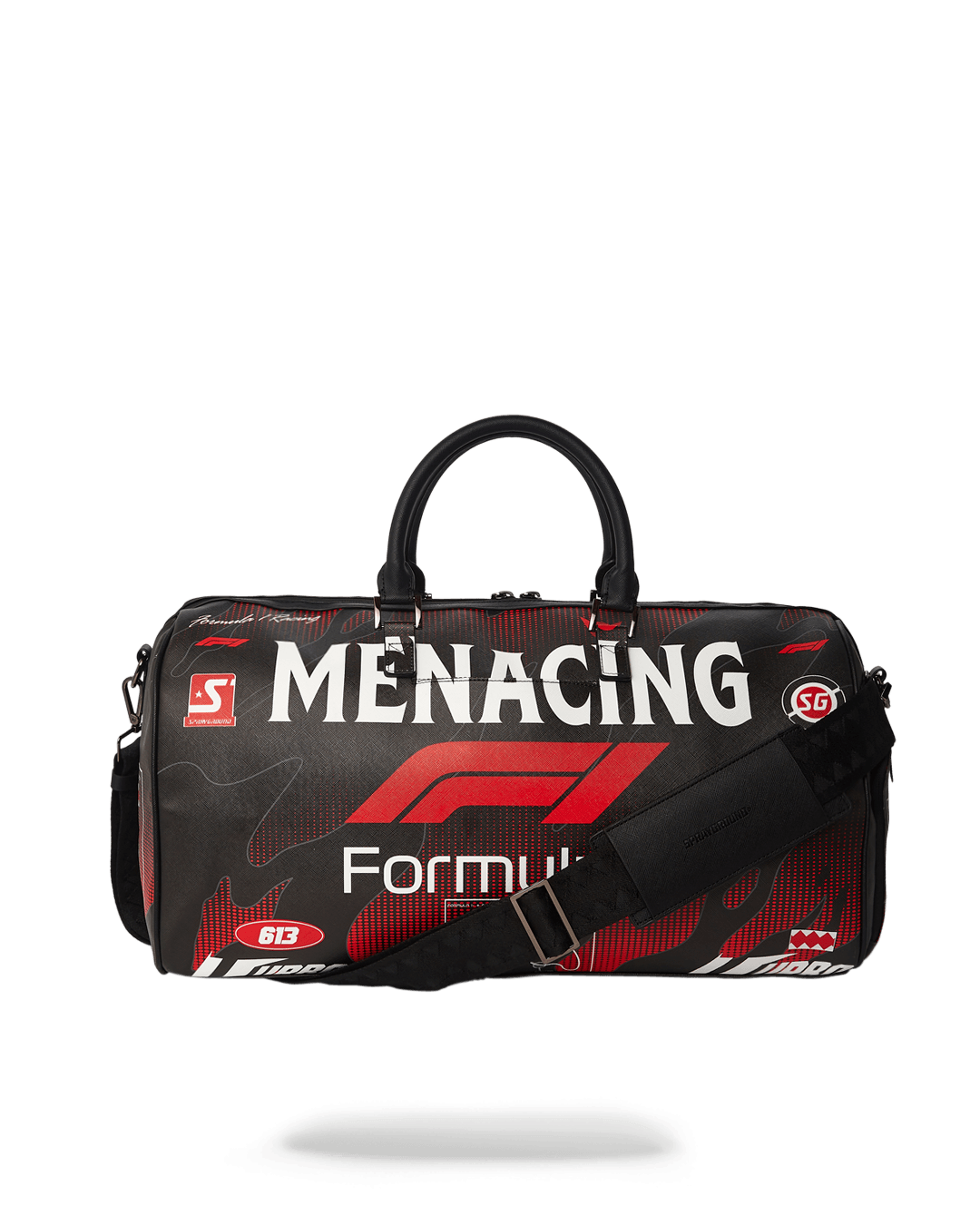 Sac Sprayground FORMULA 1 MENACING DUFFLE Noir