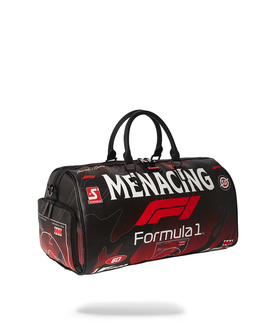 Sprayground Bag FORMULA 1 MENACING DUFFLE Black
