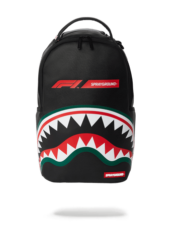 Sprayground Backpack FORMULA 1 OFFICIAL RACE TEAM BACKPACK (DLXV) Black