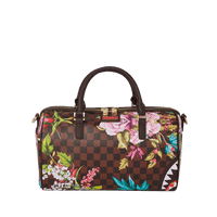 Borsa Sprayground GARDEN OF SHARKS MINI DUFFLE Marrone