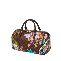 Borsa Sprayground GARDEN OF SHARKS MINI DUFFLE Marrone