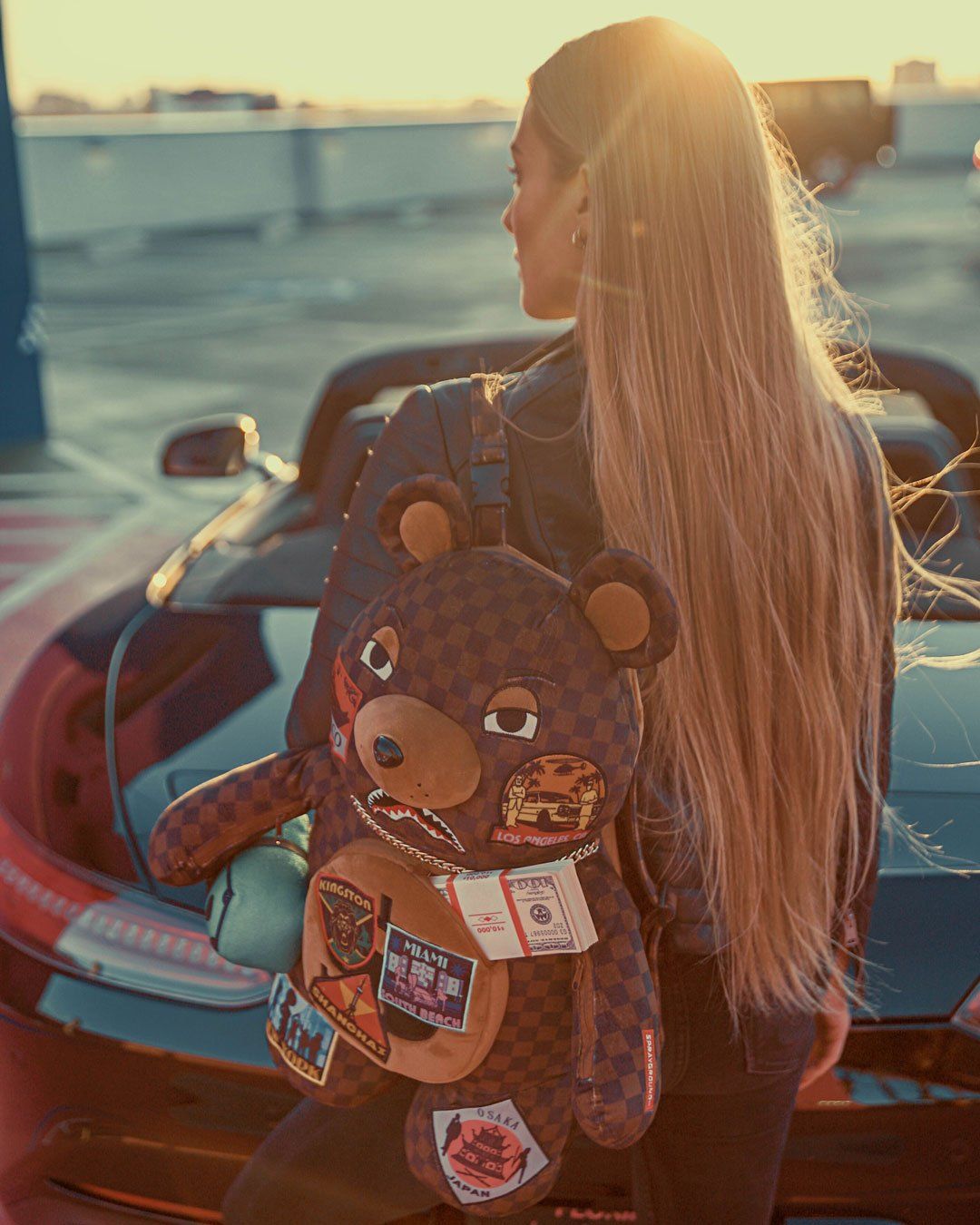 Zaino Sprayground teddy bear Marrone