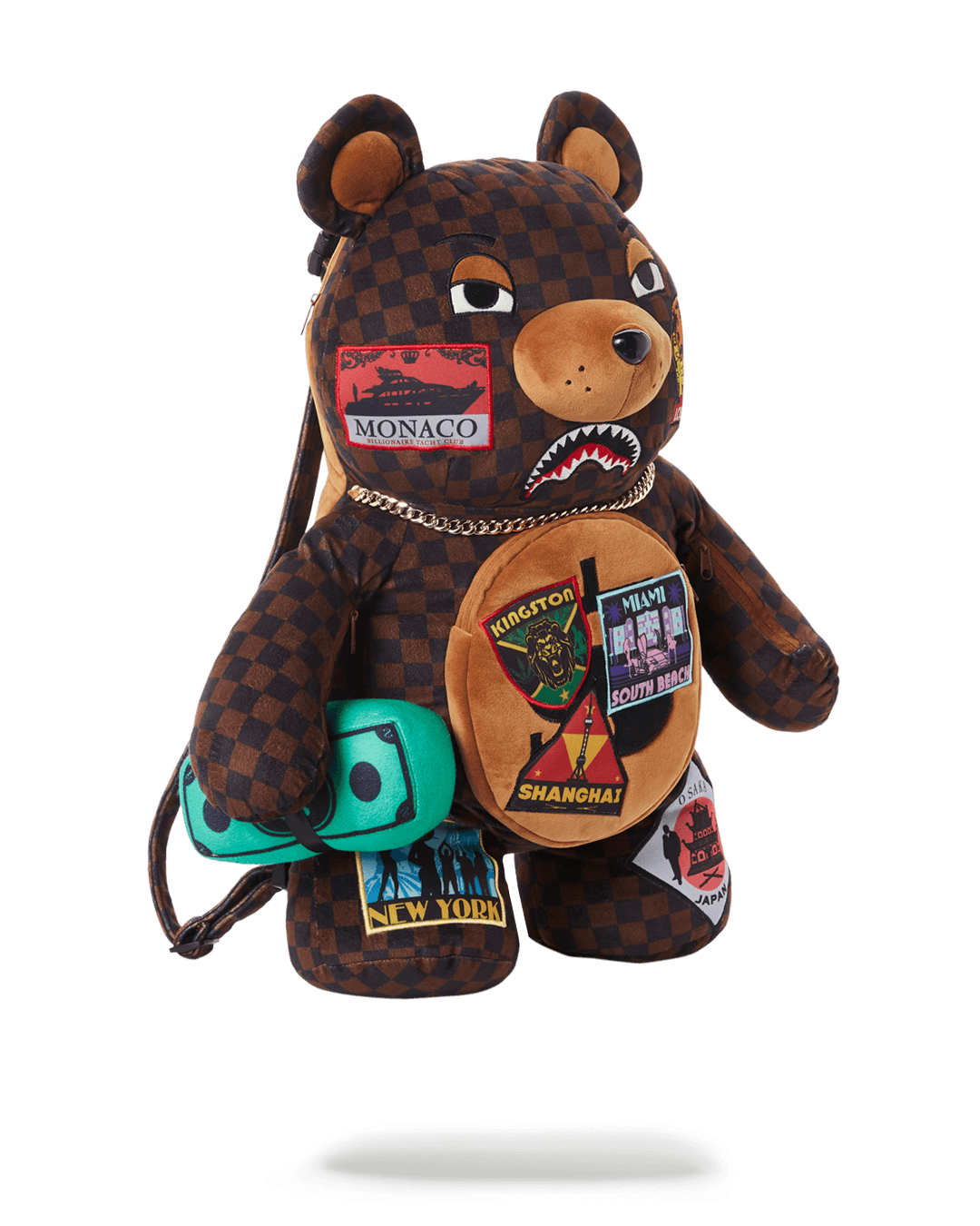 Sprayground Backpack teddy bear Brown