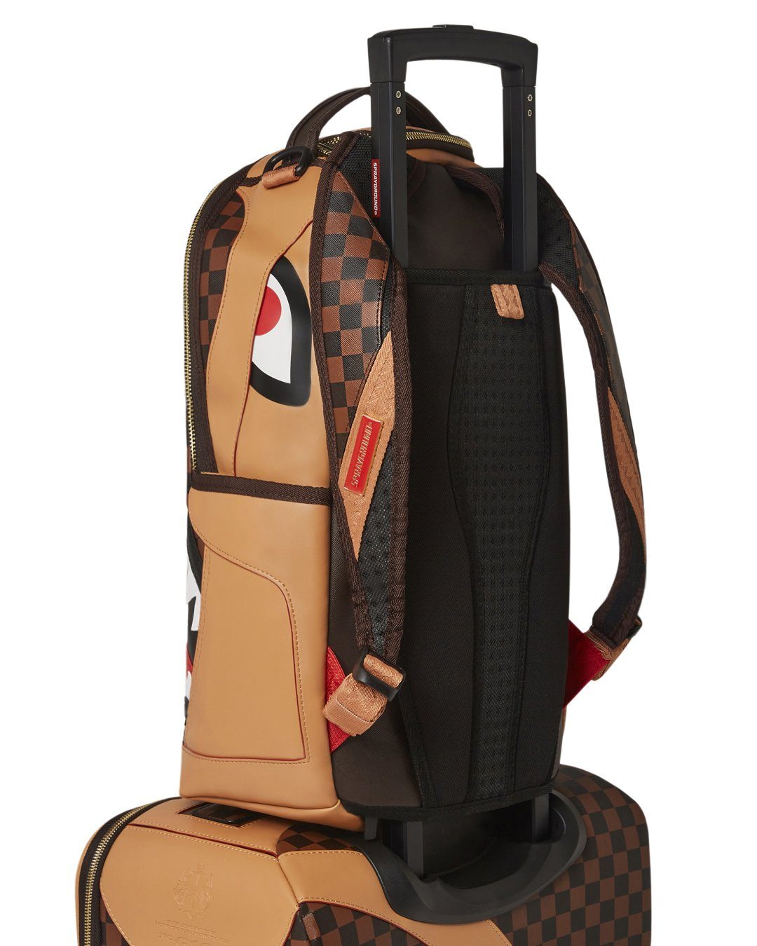 Valigia Sprayground HENNY AIR TO THE THRONE CUT & SEW VEGAN LEATHER CARRY-ON LUGGAGE Multicolor