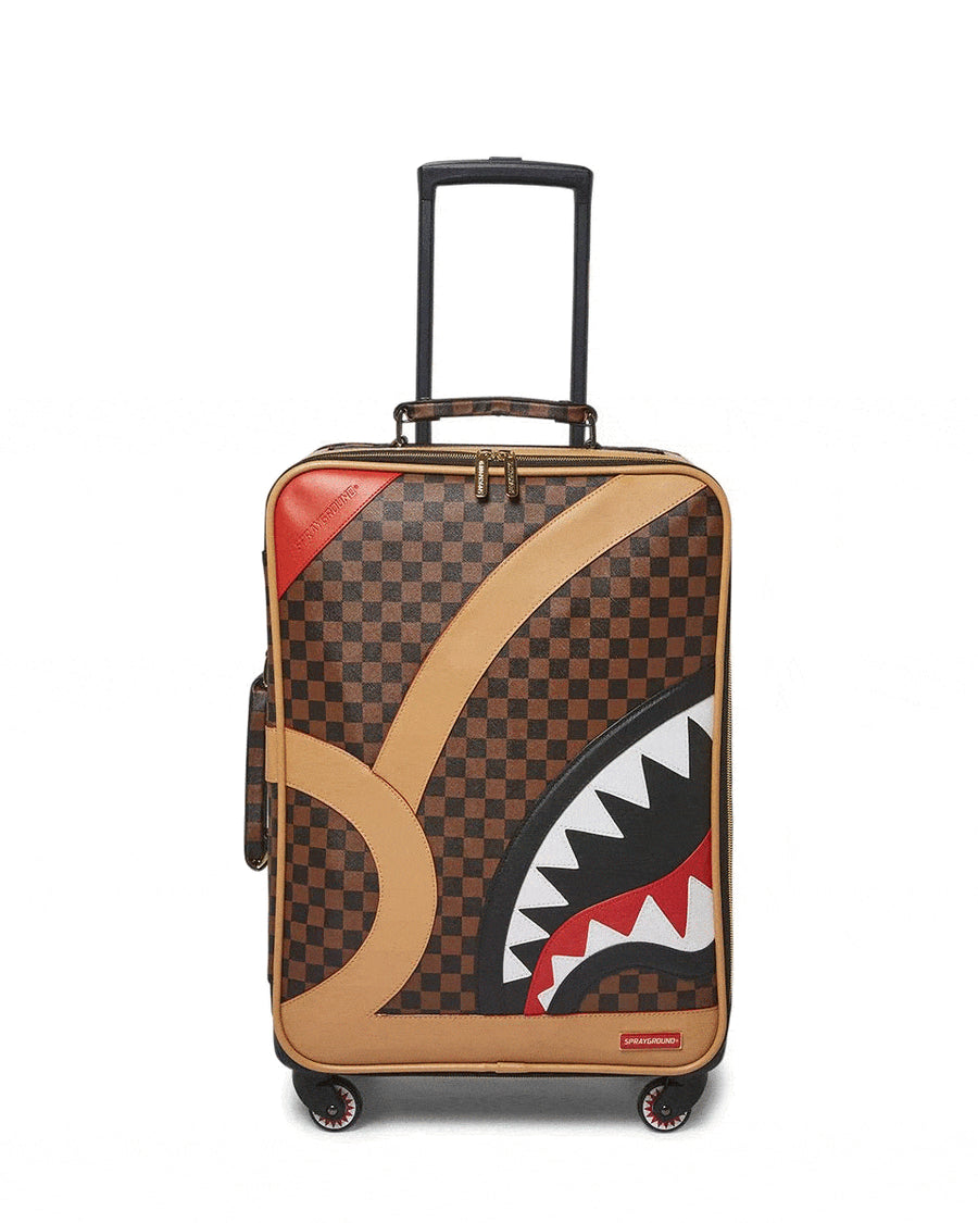 Bagage Sprayground HENNY AIR TO THE THRONE CUT & SEW VEGAN LEATHER CARRY-ON LUGGAGE Multicolor