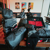 Henny Black Checkered Duffle