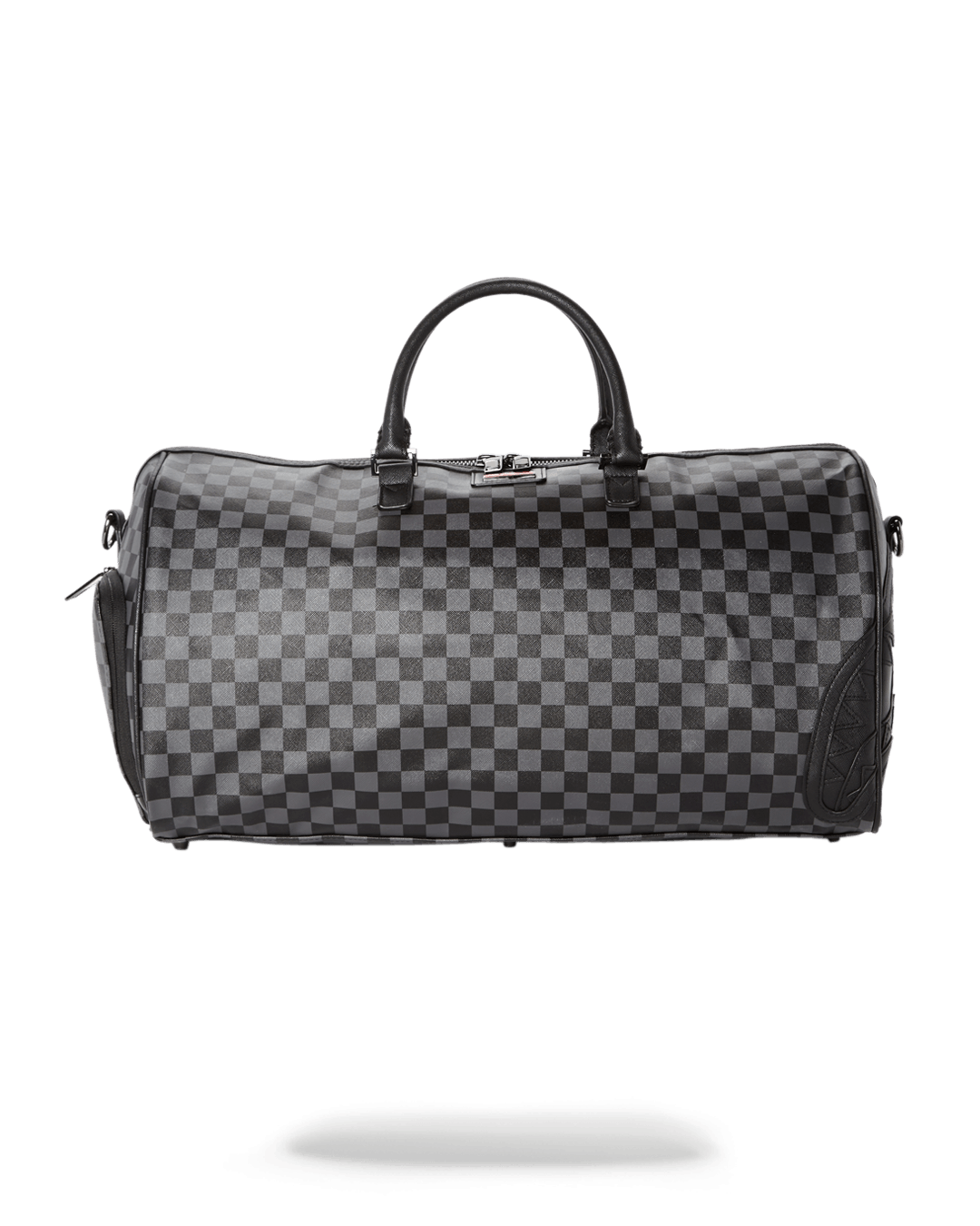 Henny Black Checkered Duffle