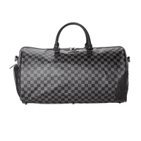 Henny Black Checkered Duffle