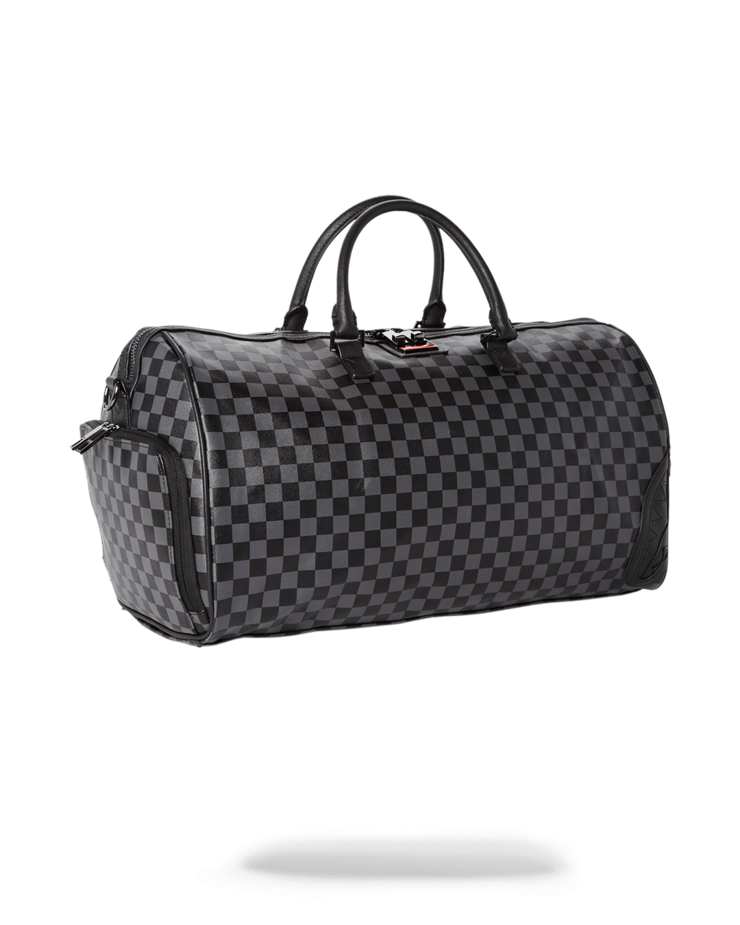 Henny Black Checkered Duffle