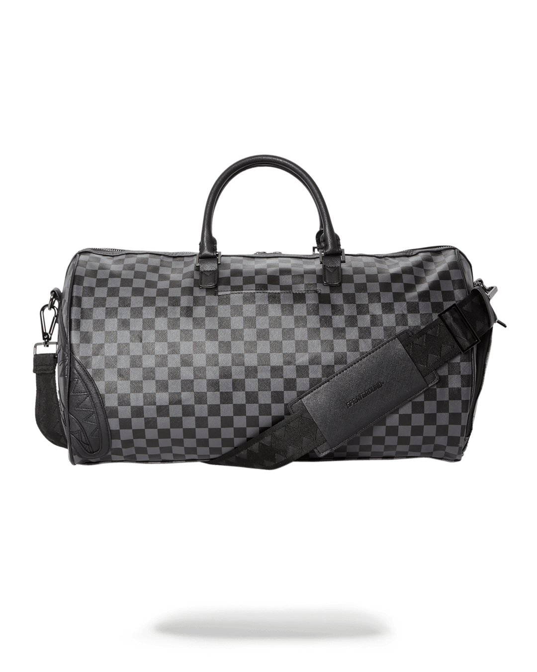 Henny Black Checkered Duffle