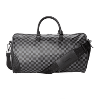 Henny Black Checkered Duffle