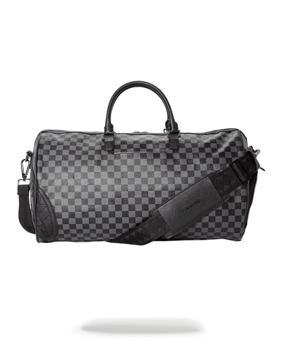 Sprayground Bag HENNY BLACK CHECKERED DUFFLE Black