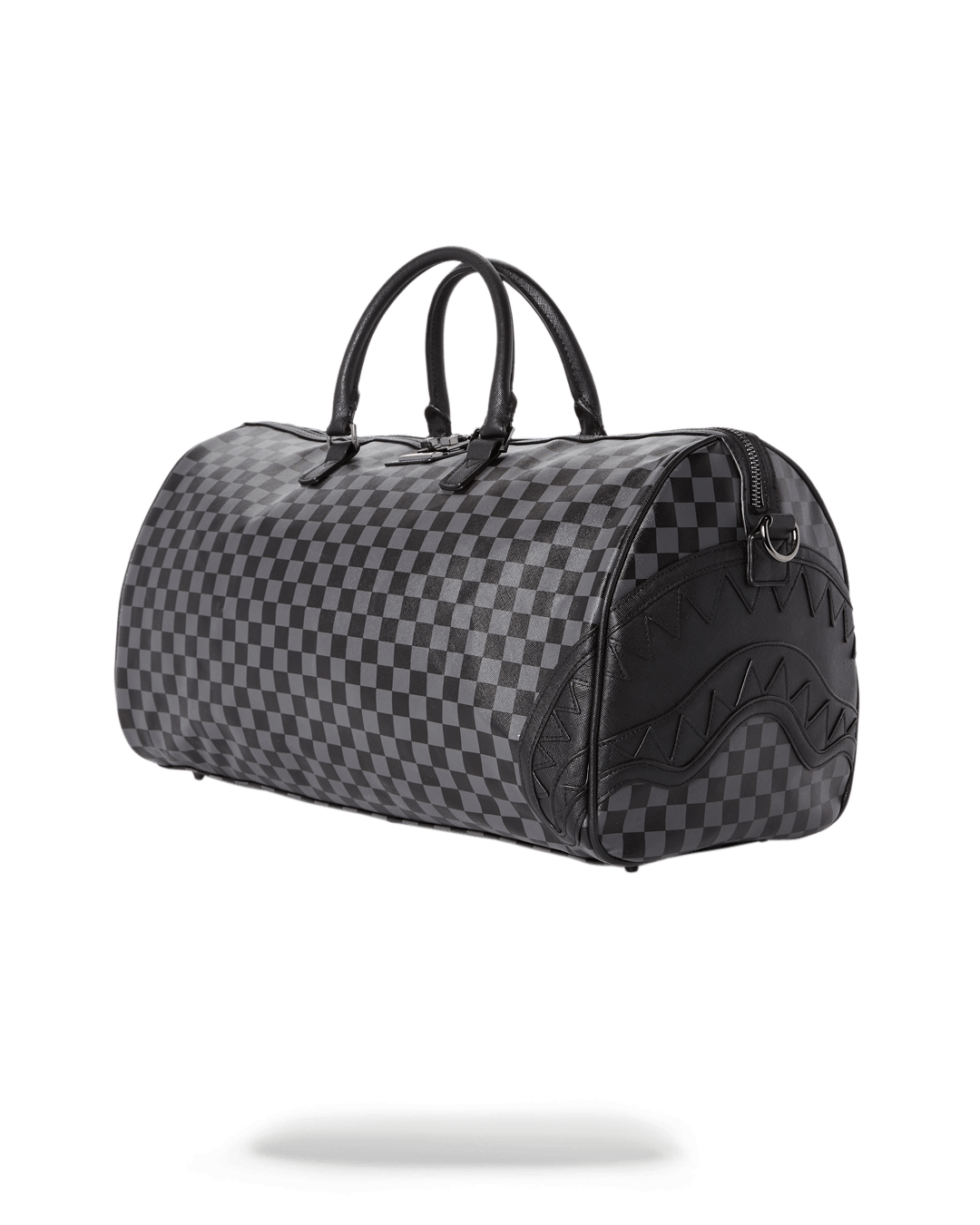 Henny Black Checkered Duffle