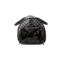 Henny Black Checkered Duffle