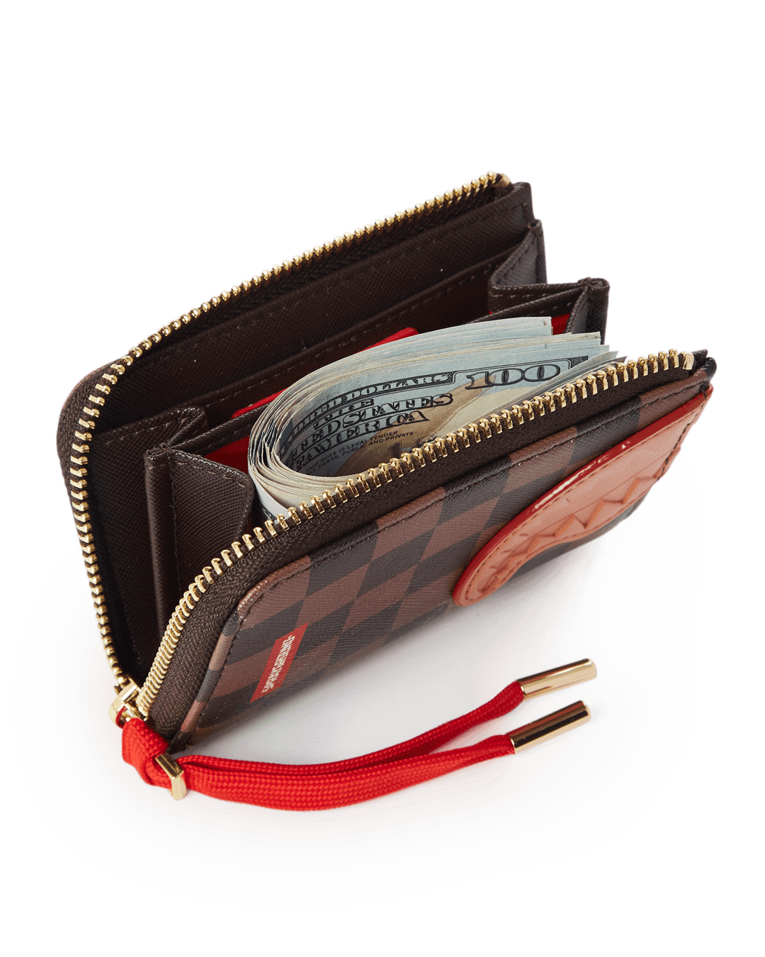 Billetera Sprayground BROWN HENNY WALLET Marrón