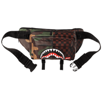 Checkered Camo Split Doubleside Crossbody