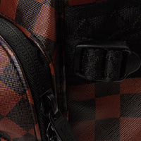 Checkered Camo Split Doubleside Crossbody