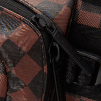 Checkered Camo Split Doubleside Crossbody