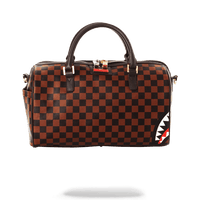 Bolsa pequeña Sprayground CHECK SPLIT MINI DUFFLE Marrón