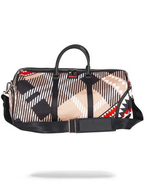 Borsone Large Duffle Sharks In Paint multicolor