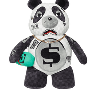 Zaino Sprayground MONEY BEAR TEDDY BEAR BACKPACK PANDA PANDA PANDA Multicolor