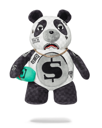 Mochila Sprayground MONEY BEAR TEDDY BEAR BACKPACK PANDA PANDA PANDA Multicolor