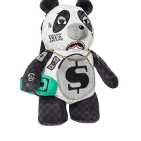 Zaino Sprayground MONEY BEAR TEDDY BEAR BACKPACK PANDA PANDA PANDA Multicolor