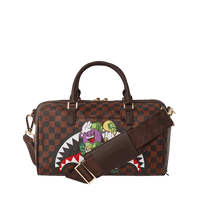 Borsa Sprayground MONEY CHASER MINI DUFFLE Marrone