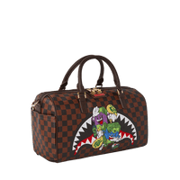 Borsa Sprayground MONEY CHASER MINI DUFFLE Marrone