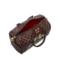 Borsa Sprayground MONEY CHASER MINI DUFFLE Marrone