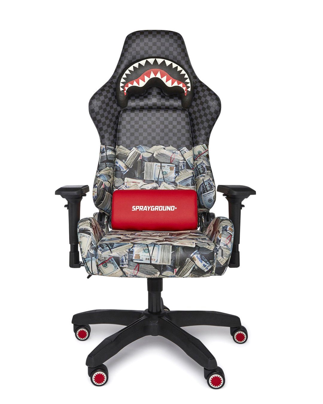 Chaises de jeu Sprayground CHECKERED MONEY CHAIR Noir