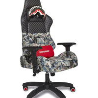 Chaises de jeu Sprayground CHECKERED MONEY CHAIR Noir