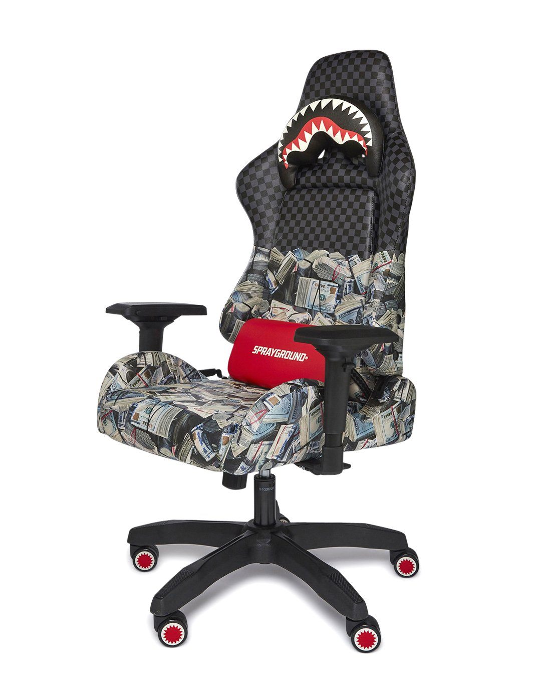 Chaises de jeu Sprayground CHECKERED MONEY CHAIR Noir