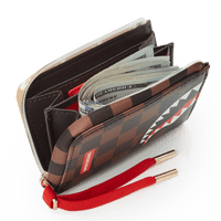 Portafoglio senza portamonete Sprayground PARIS VS FLORENCE WALLET Marrone