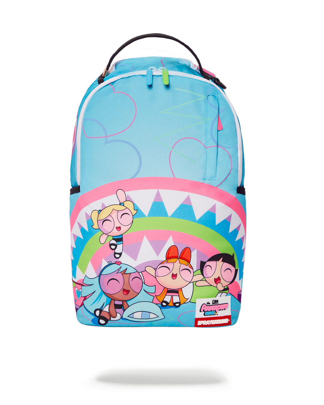 Sprayground Backpack POWER PUFF GIRLS Blue