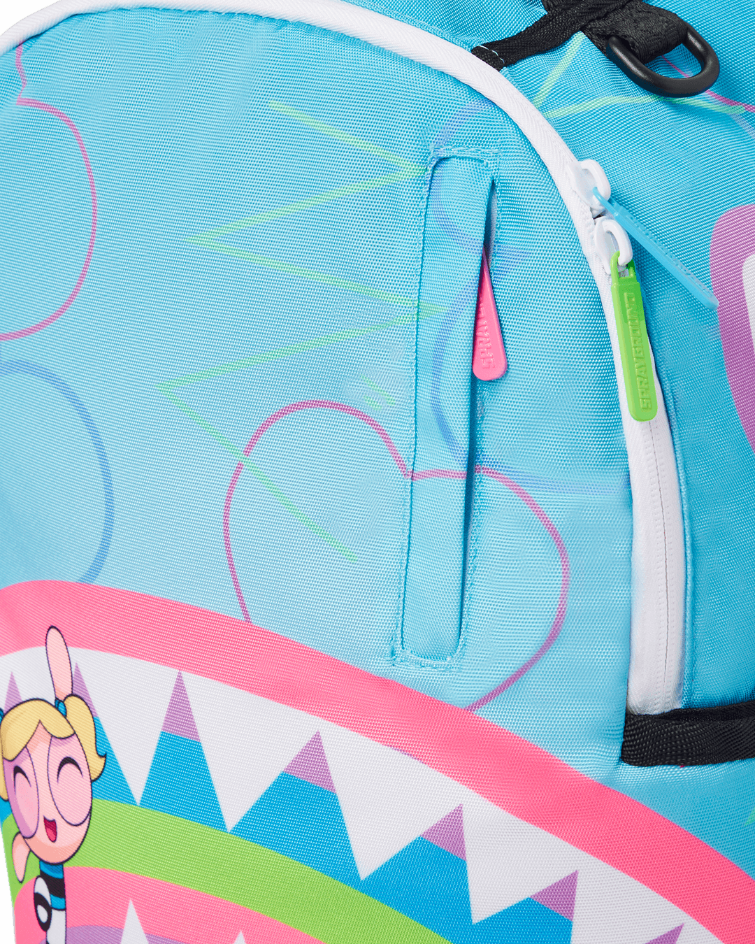 Sprayground Backpack POWER PUFF GIRLS Blue