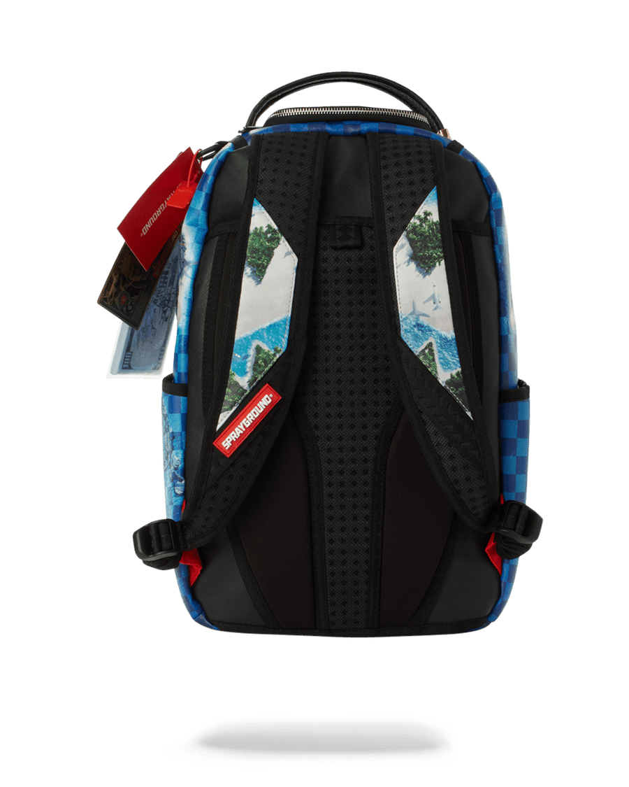 Sprayground Backpack REPUBLIC OF SHARK ISLAND BACKPACK Blue