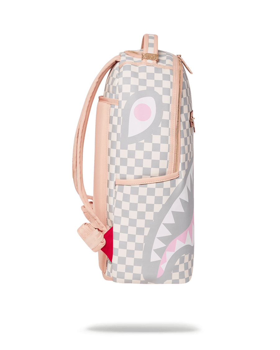Sprayground Backpack ROSE ALL DAY LA PALAIS DLX BACKPACK White