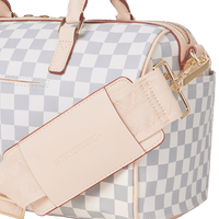 Sprayground Bag ROSE ALL DAY LA PALAIS MINI DUFFLE White