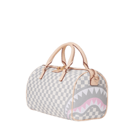 Sprayground Bag ROSE ALL DAY LA PALAIS MINI DUFFLE White