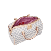 Bolsa pequeña Sprayground ROSE ALL DAY LA PALAIS MINI DUFFLE Blanco